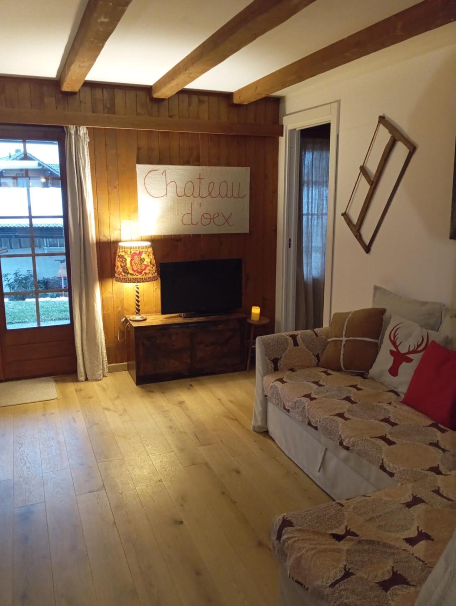 Cozy Apartment In The Heart Of The Alps Chateau-d'Oex Exteriér fotografie