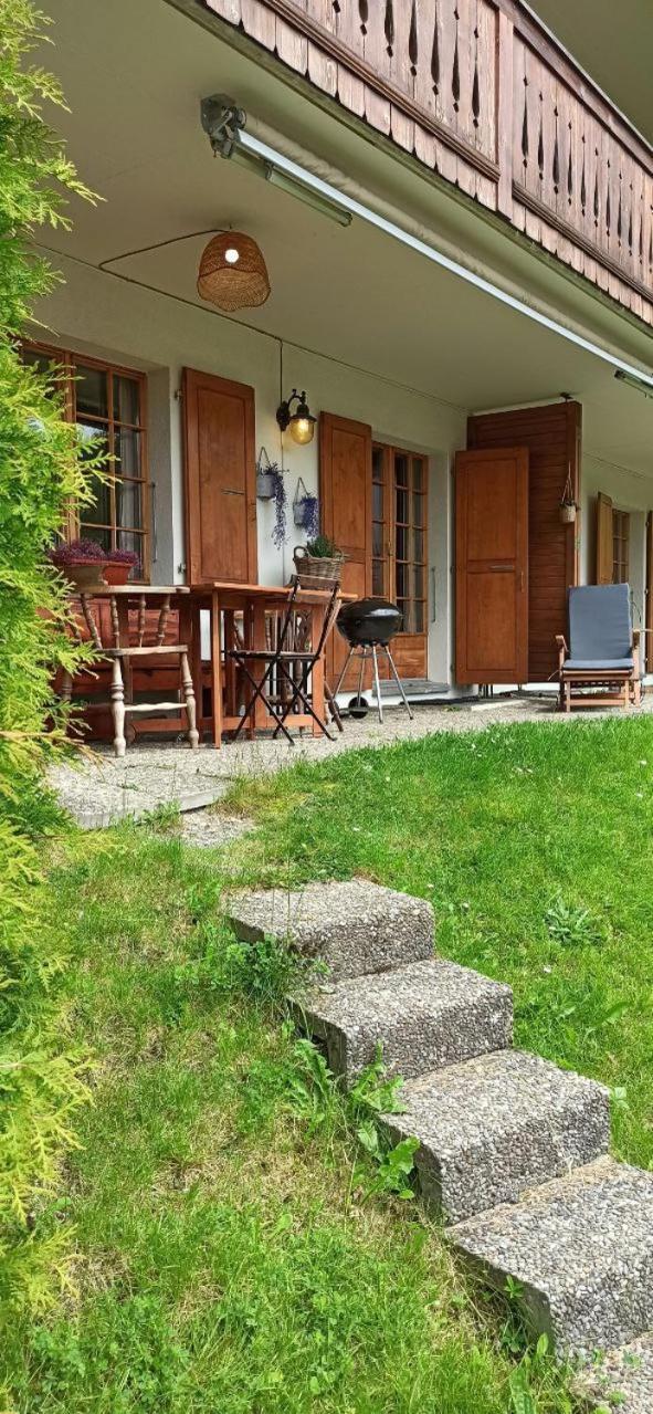 Cozy Apartment In The Heart Of The Alps Chateau-d'Oex Exteriér fotografie